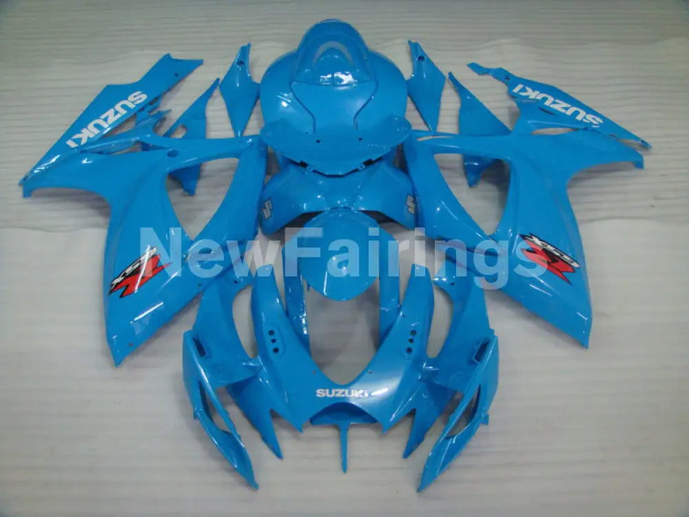 All Blue Factory Style - GSX-R750 06-07 Fairing Kit