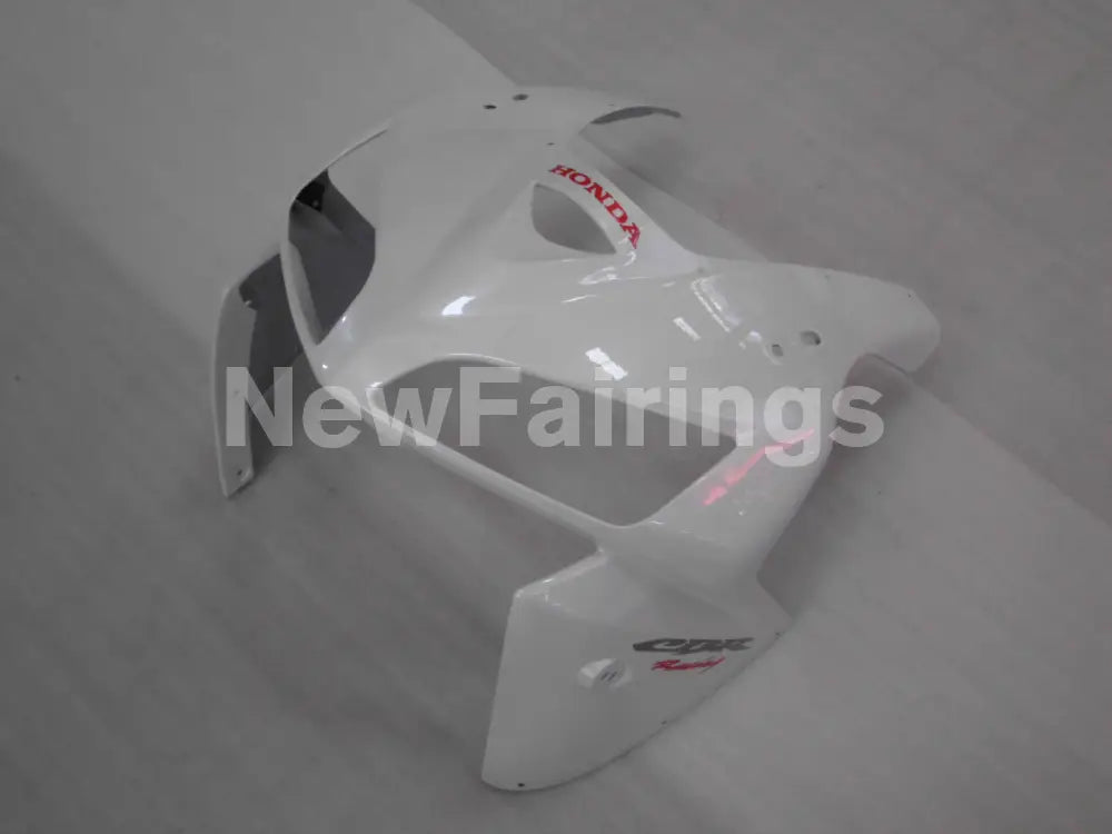 All Pearl White with red decals Factory Style - CBR600RR