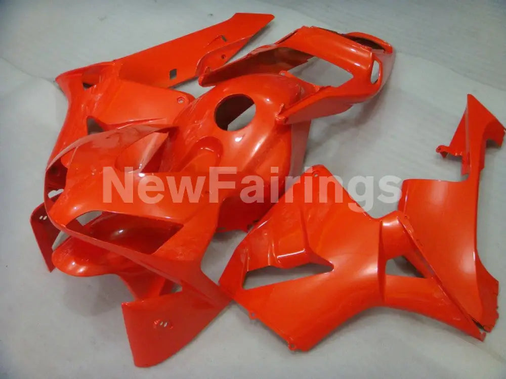 All Red No decals - CBR600RR 03-04 Fairing Kit - Vehicles &