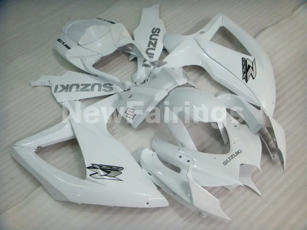 All White Factory Style - GSX-R750 08-10 Fairing Kit