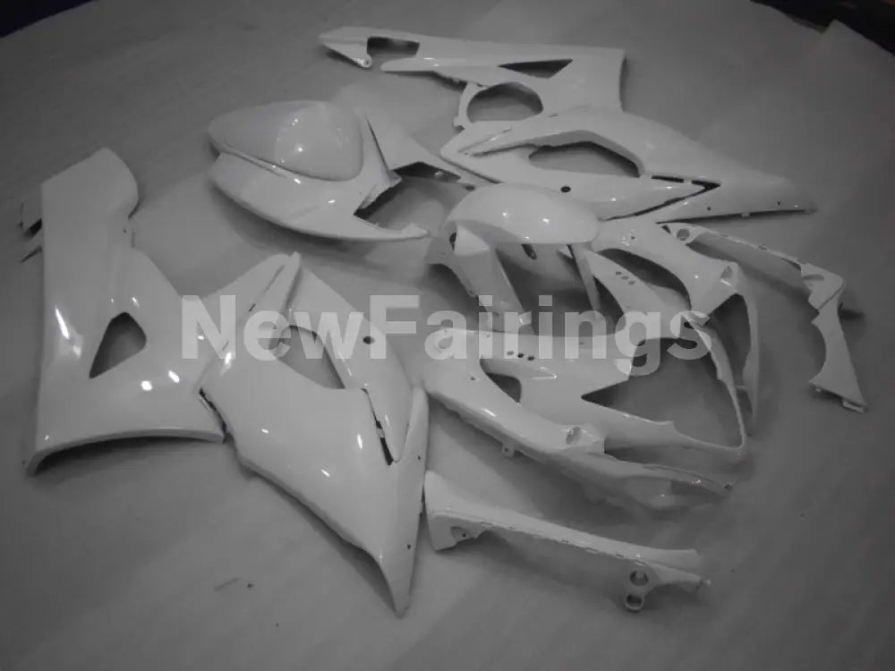 All White No decals - GSX - R1000 05 - 06 Fairing Kit