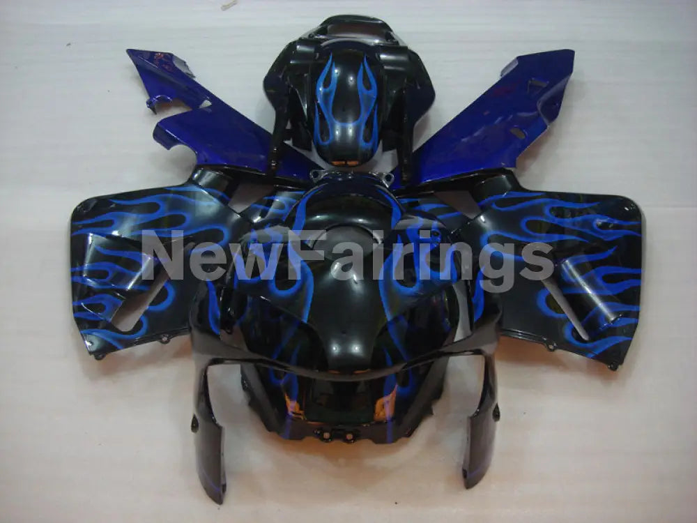 Black and Blue Flame - CBR600RR 03-04 Fairing Kit - Vehicles