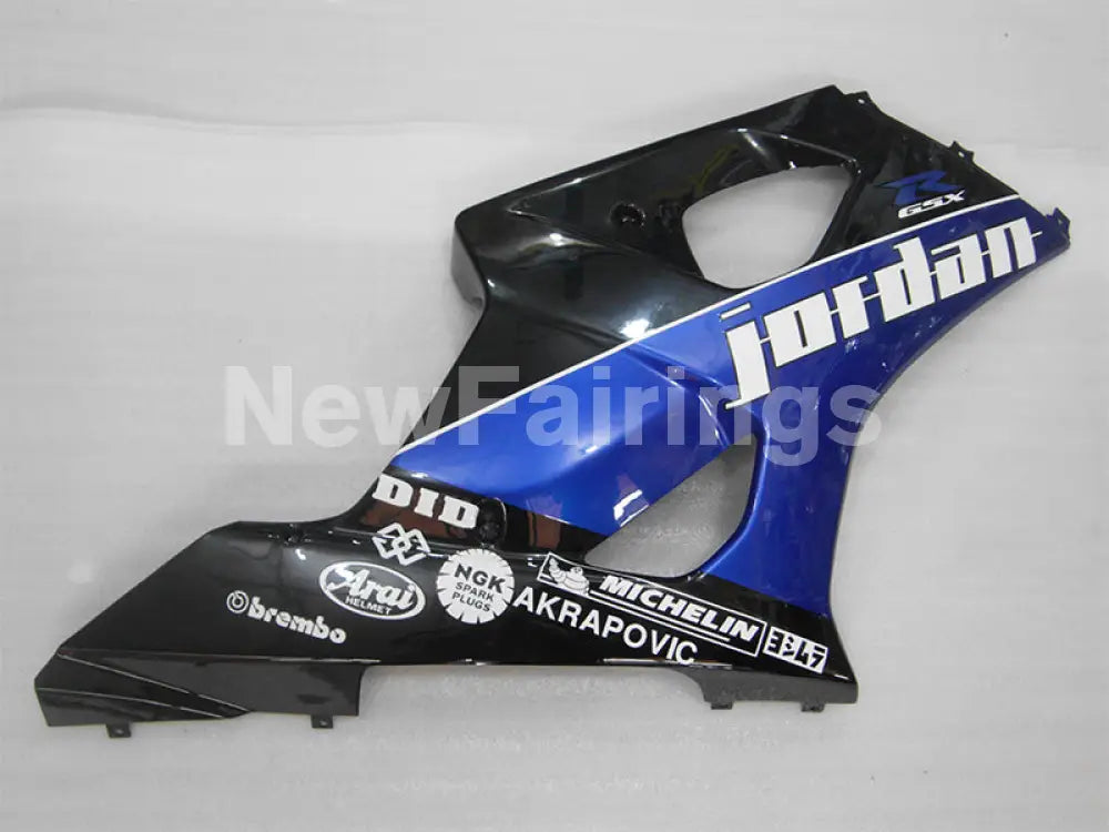 Black and Blue White Jordan - GSX - R1000 03 - 04 Fairing
