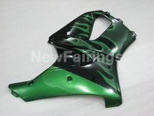 Load image into Gallery viewer, Black and Green Flame - CBR 919 RR 98-99 Fairing Kit -