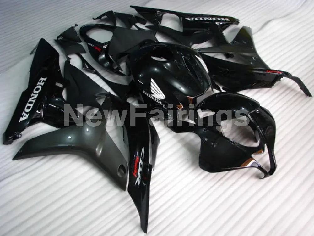 Black and Grey Factory Style - CBR600RR 07-08 Fairing Kit -
