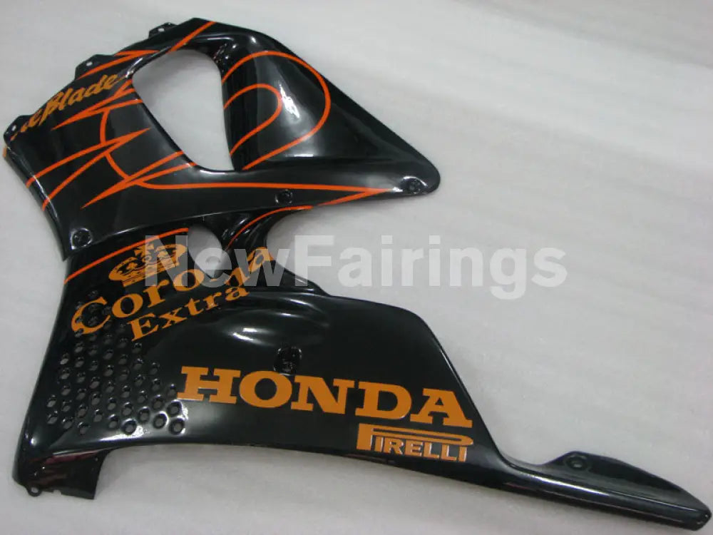 Black and Orange Corona - CBR 900 RR 94-95 Fairing Kit -