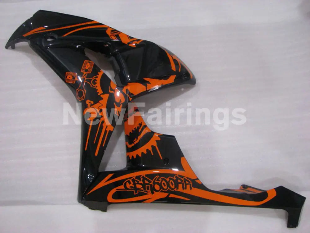 Black and Orange Factory Style - CBR1000RR 06-07 Fairing Kit
