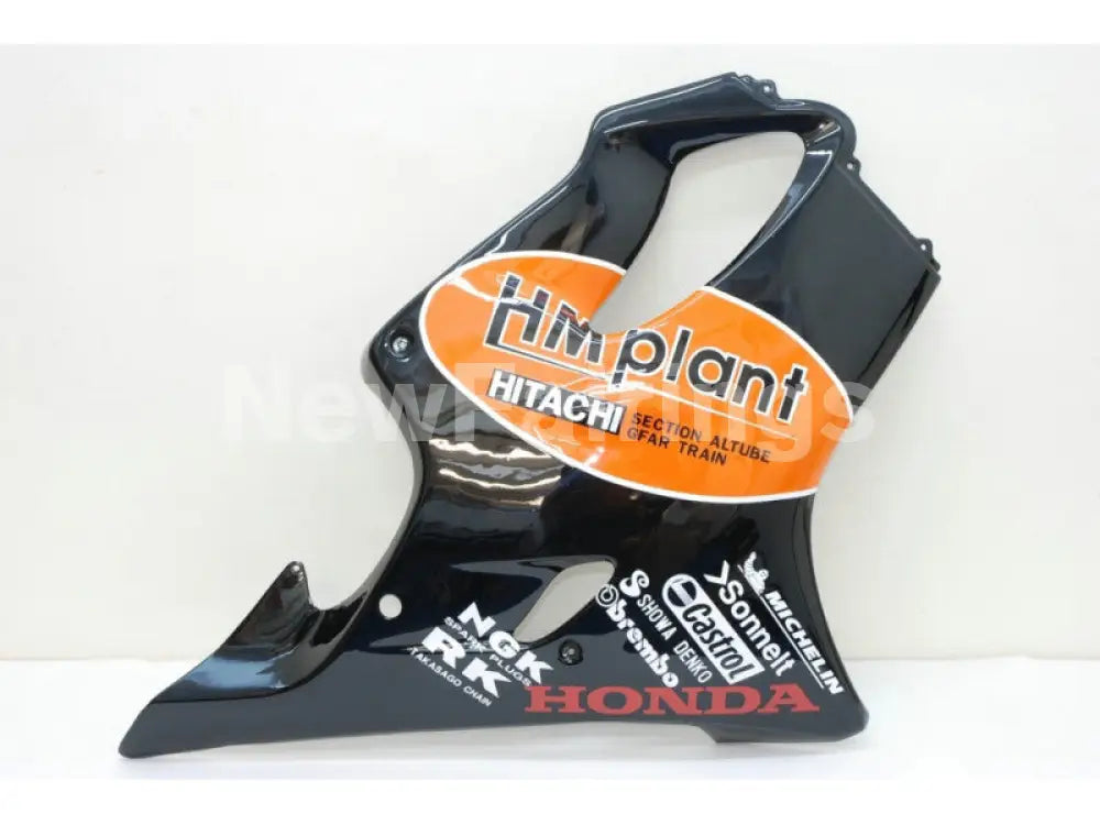Black and Orange HM plant - CBR600 F4i 04-06 Fairing Kit -