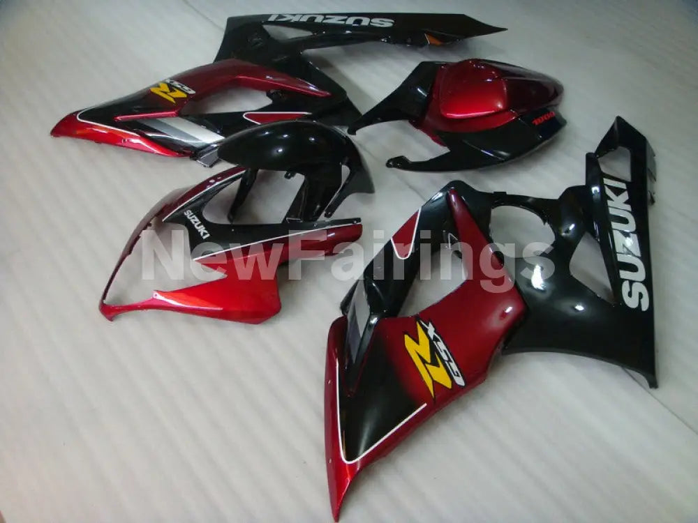Black and Red Factory Style - GSX - R1000 05 - 06 Fairing