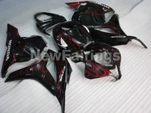 Load image into Gallery viewer, Black and Red Flame - CBR600RR 09-12 Fairing Kit - Vehicles