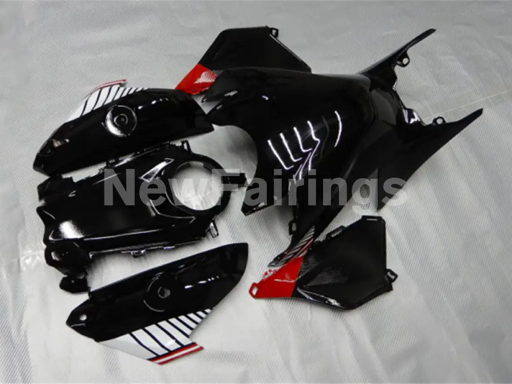 Black and Red Green MOTOREX - CBR1000RR 17-23 Fairing Kit -