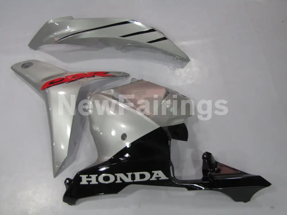 Black and Silver Factory Style - CBR600RR 09-12 Fairing Kit