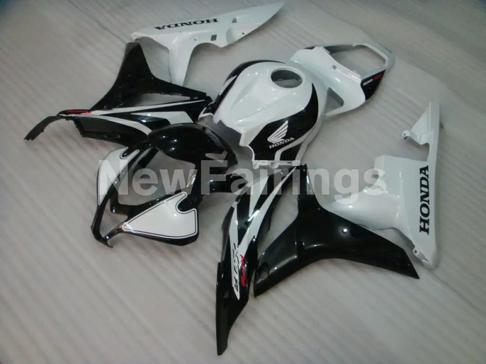 Black and White Factory Style - CBR600RR 07-08 Fairing Kit -