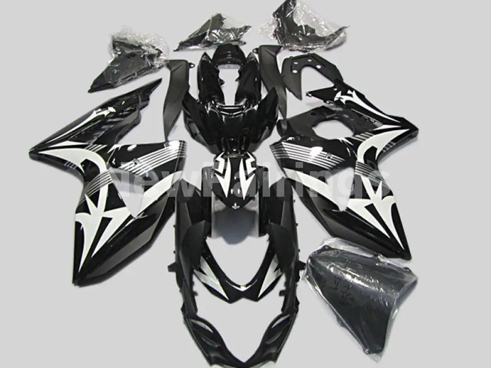 Black and White Factory Style - GSX - R1000 09 - 16 Fairing