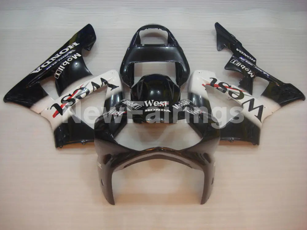 Black and White West - CBR 929 RR 00-01 Fairing Kit -
