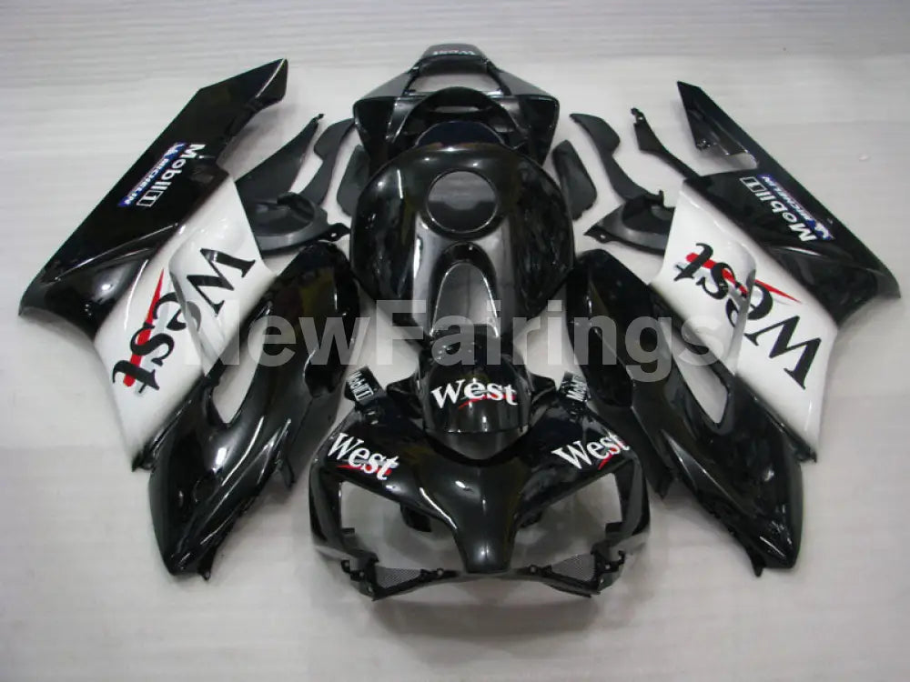Black and White West - CBR1000RR 04-05 Fairing Kit -