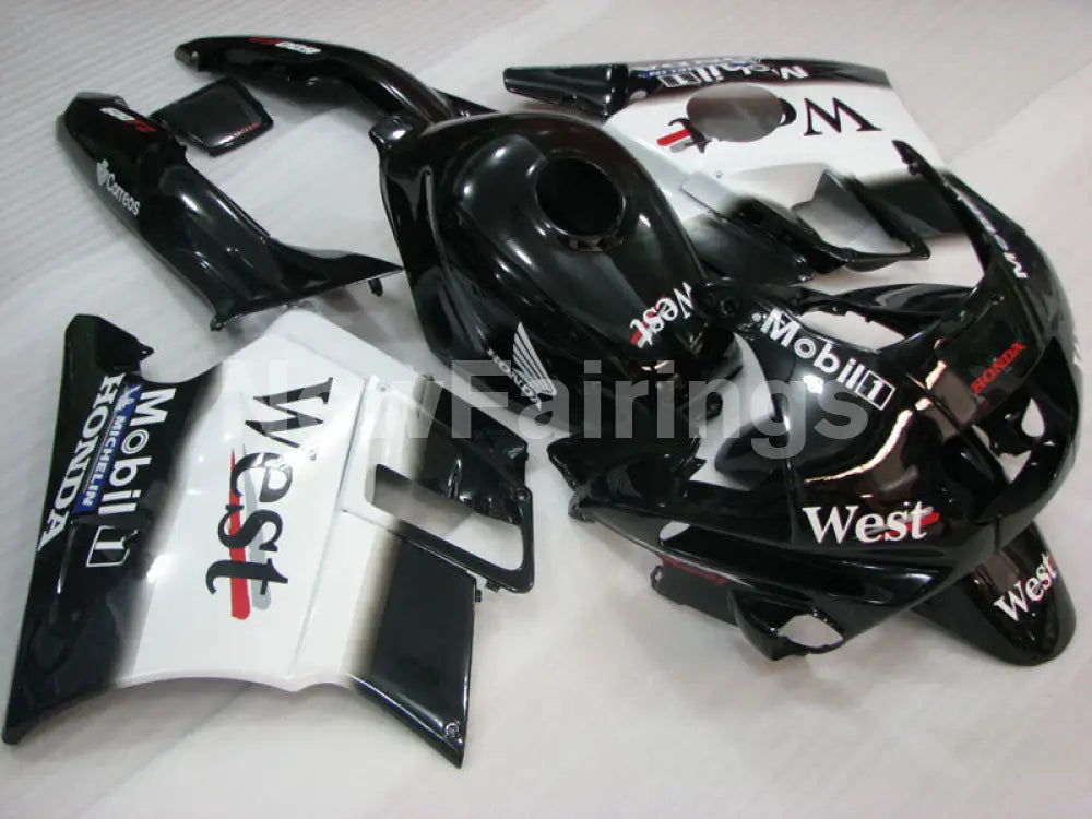 Black and White West - CBR600 F2 91-94 Fairing Kit -
