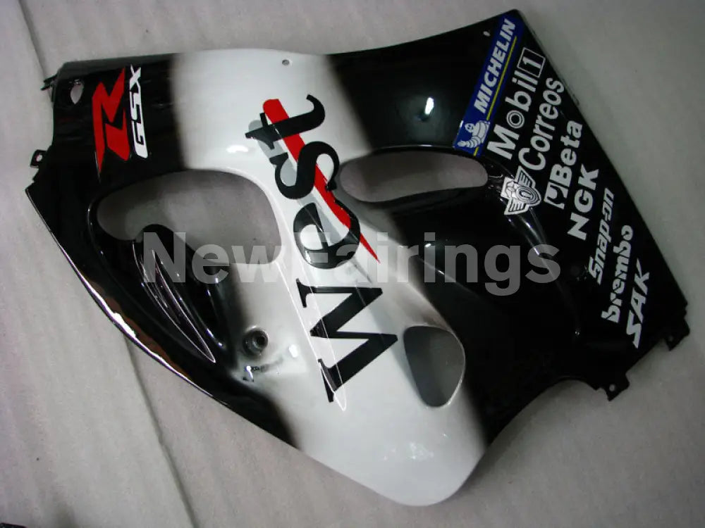 Black and White West - GSX-R750 96-99 Fairing Kit