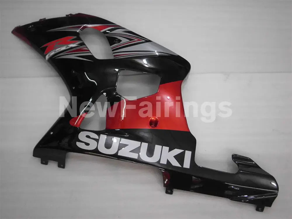 Black and Wine Red Factory Style - GSX-R750 00-03 Fairing