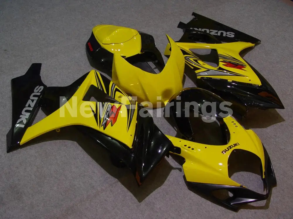 Black and Yellow Factory Style - GSX - R1000 07 - 08