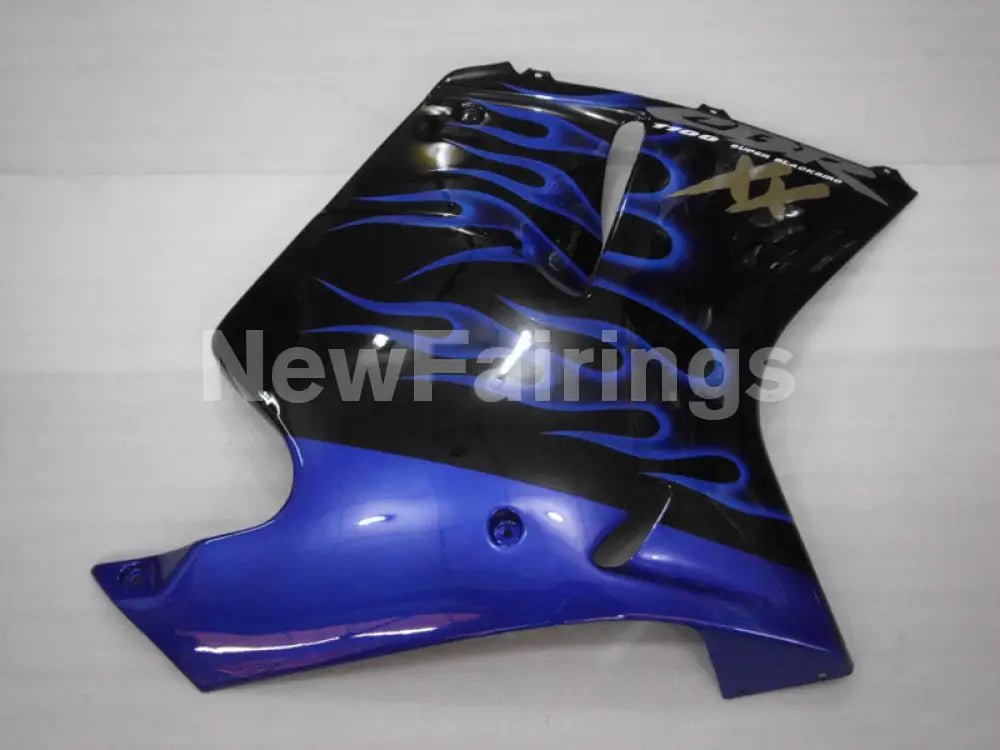 Black and Blue Flame - CBR 1100 XX 96-07 Fairing Kit -