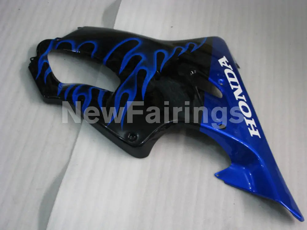 Black and Blue Flame - CBR600 F4 99-00 Fairing Kit -