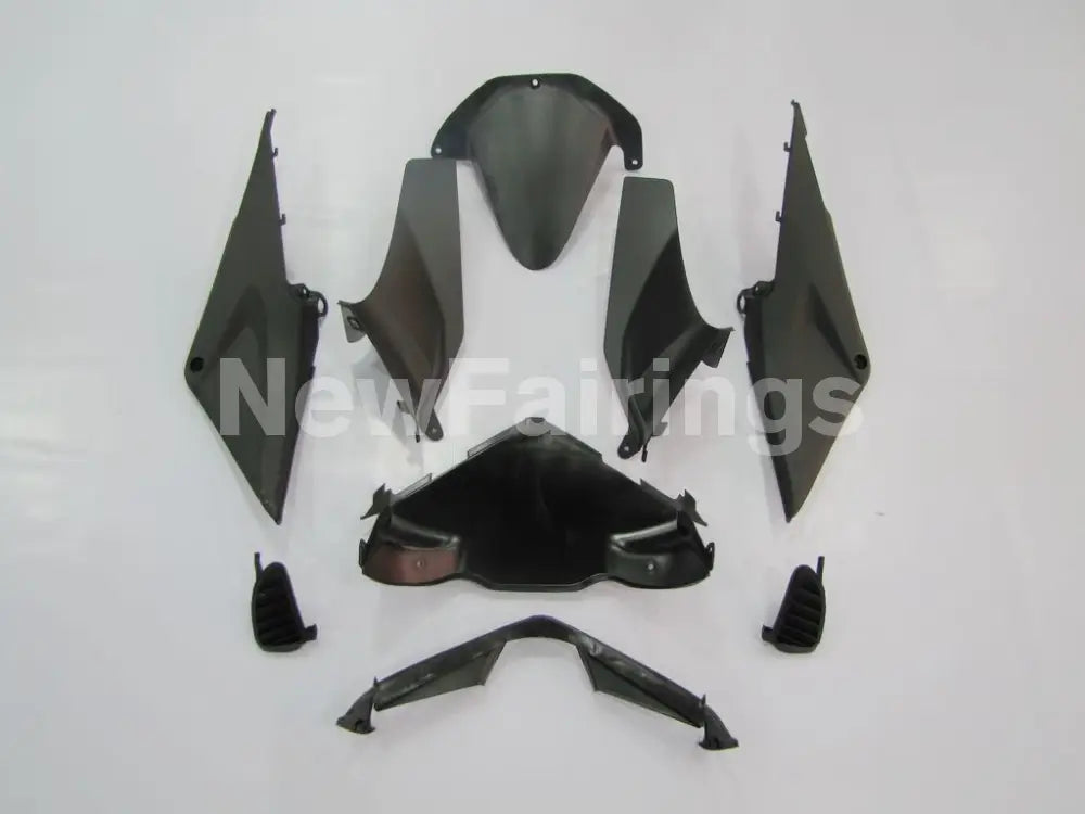 Black with Red Decals Factory Style - CBR600RR 05-06 Fairing