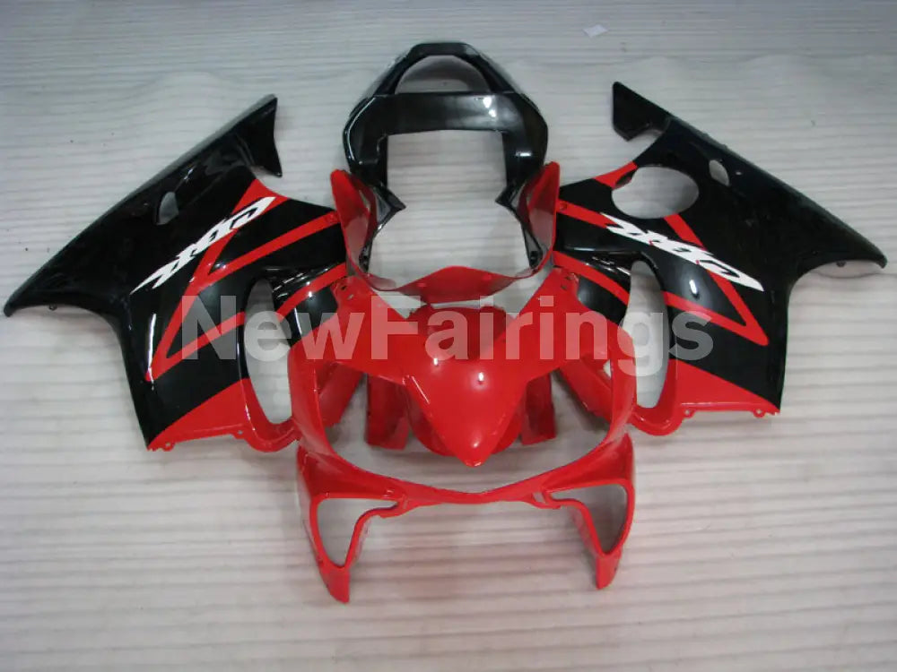 Red and Black Factory Style - CBR600 F4i 01-03 Fairing Kit -