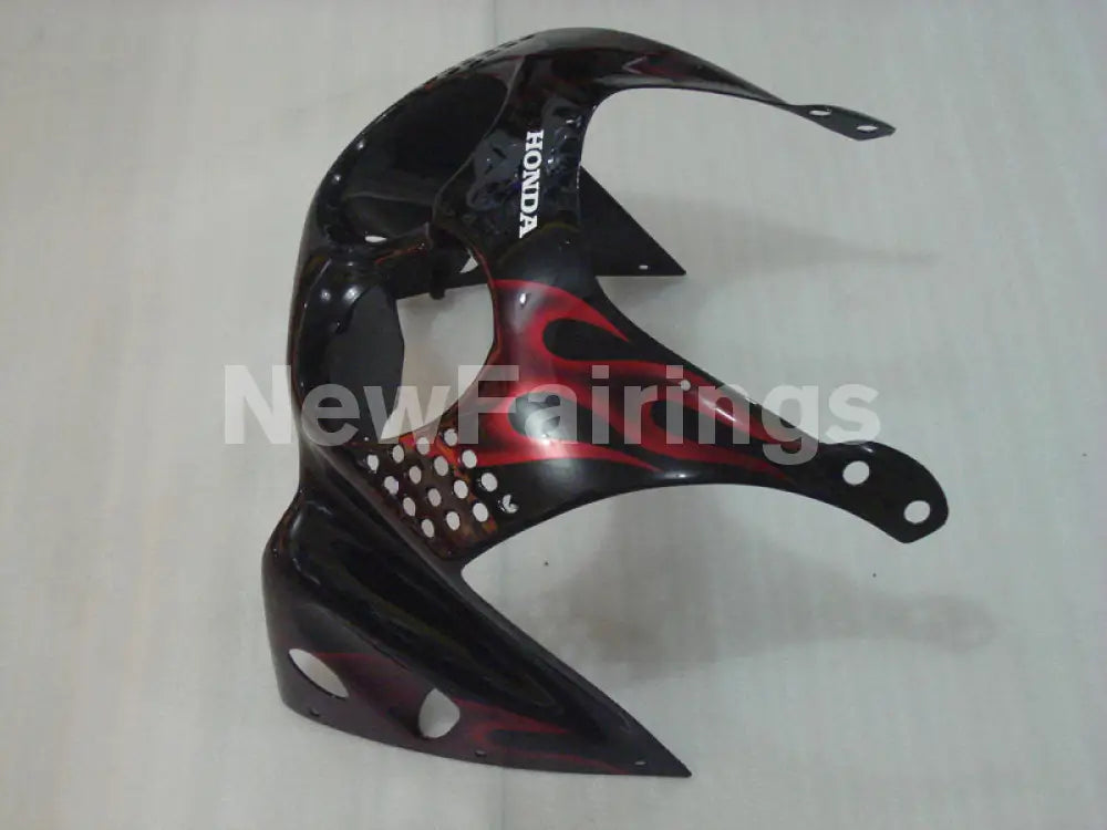 Black and Red Flame - CBR 900 RR 92-93 Fairing Kit -