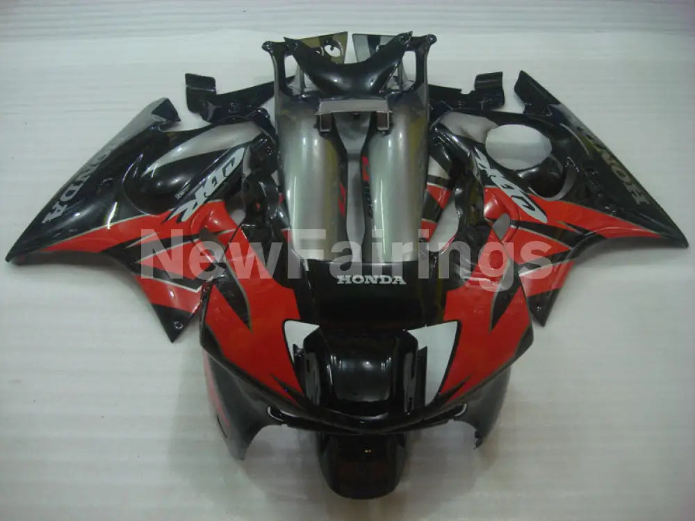 Red and Black Grey Factory Style - CBR600 F3 97-98 Fairing