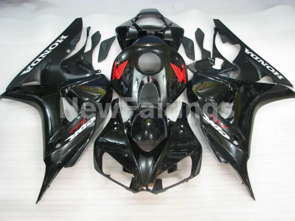 Black Matte Black Factory Style - CBR1000RR 06-07 Fairing