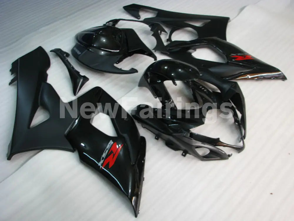 Black Matte Factory Style - GSX - R1000 05 - 06 Fairing Kit