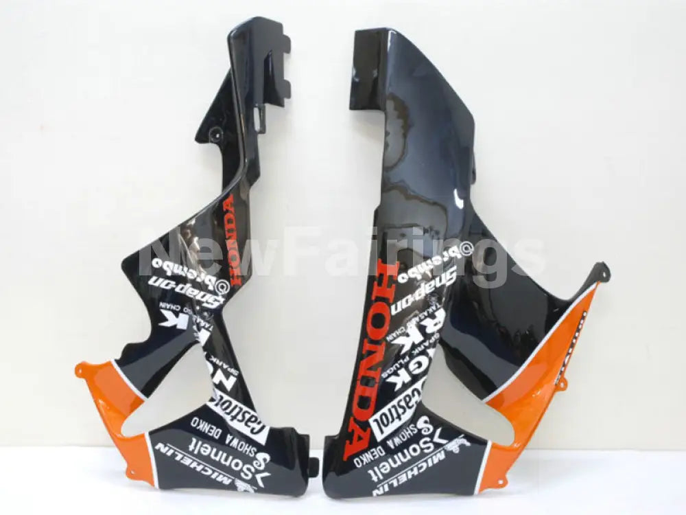 Black and Orange HM plant - CBR 929 RR 00-01 Fairing Kit -