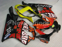 Load image into Gallery viewer, Black and Orange Rossi - CBR600 F4i 01-03 Fairing Kit -