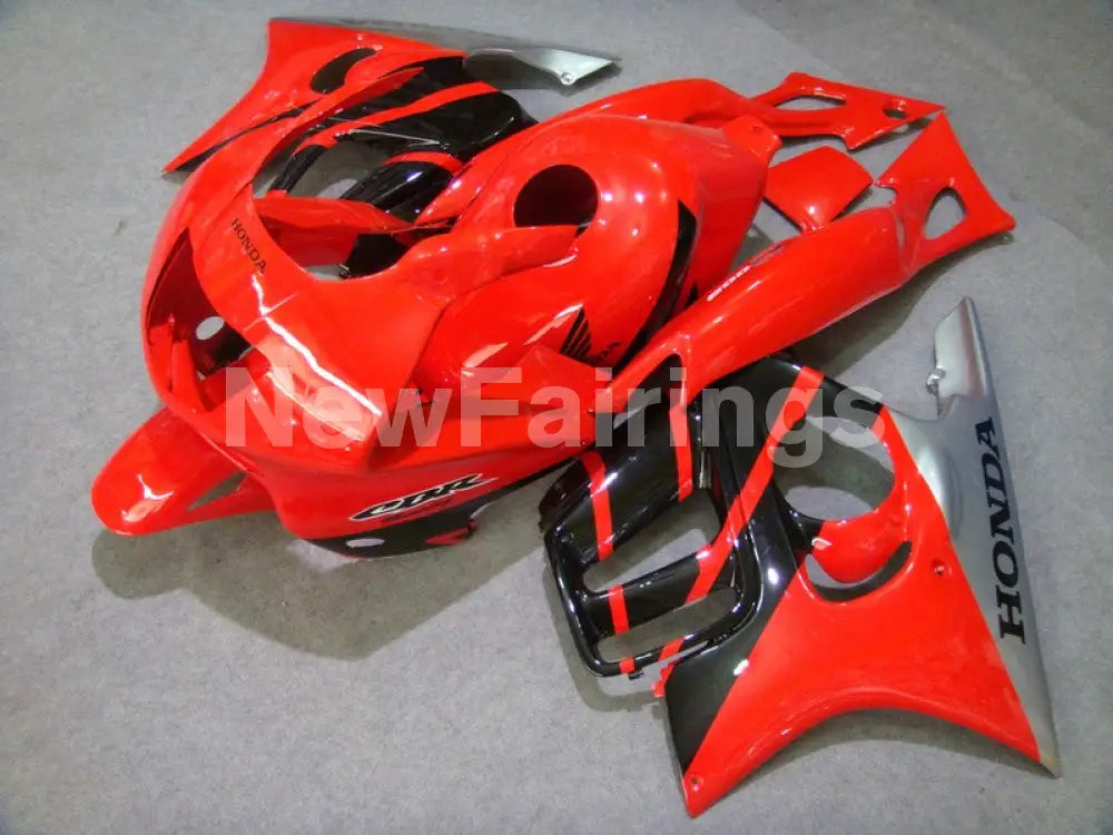 Red and Black Silver Factory Style - CBR600 F3 95-96 Fairing