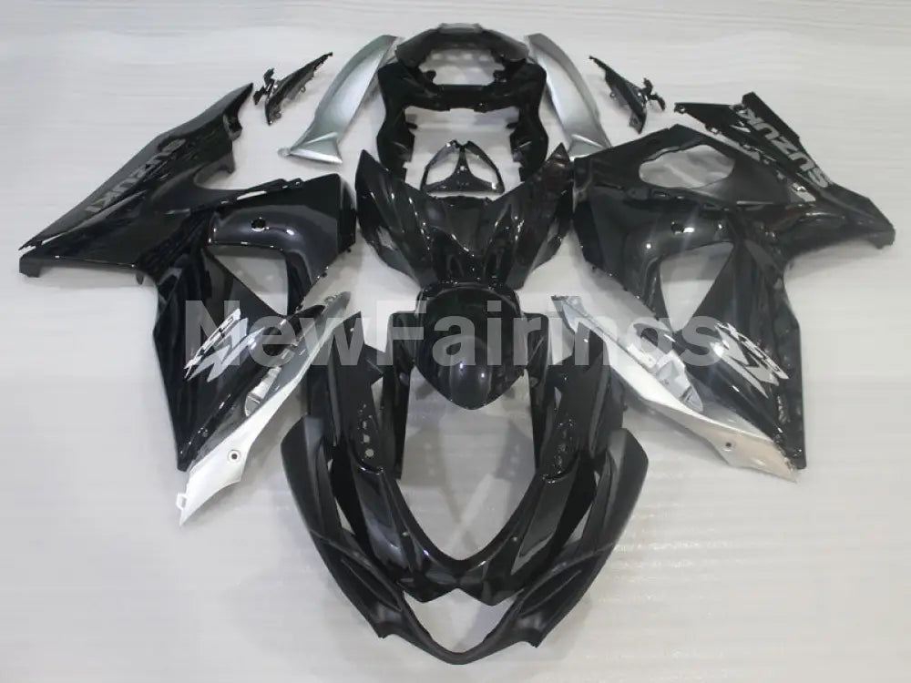 Black Silver Factory Style - GSX - R1000 09 - 16 Fairing