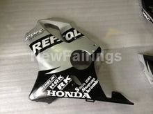 Load image into Gallery viewer, Black and Silver Repsol - CBR600 F4i 01-03 Fairing Kit -