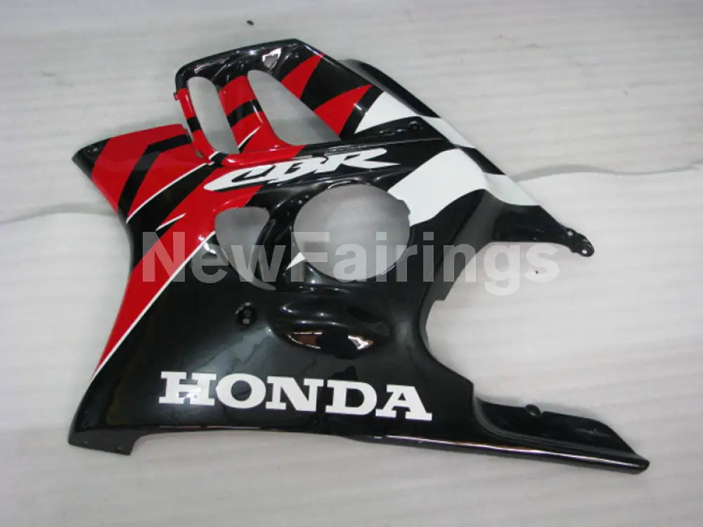 Red and Black White Factory Style - CBR600 F3 95-96 Fairing