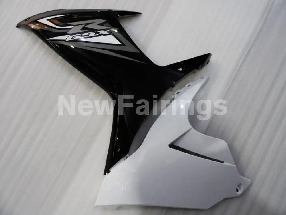 Black White Factory Style - GSX-R600 11-24 Fairing Kit