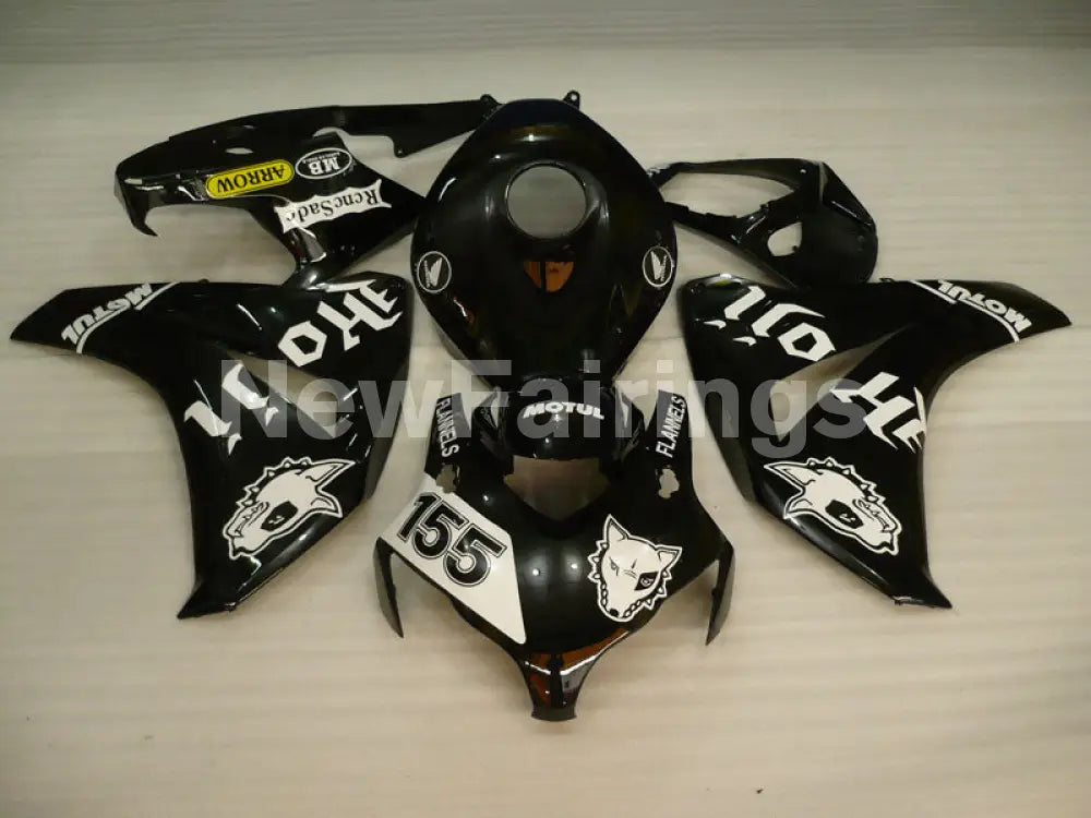 Black and White Wolf - CBR1000RR 08-11 Fairing Kit -