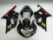 Load image into Gallery viewer, Black Wine Red Factory Style - GSX-R600 01-03 Fairing Kit -