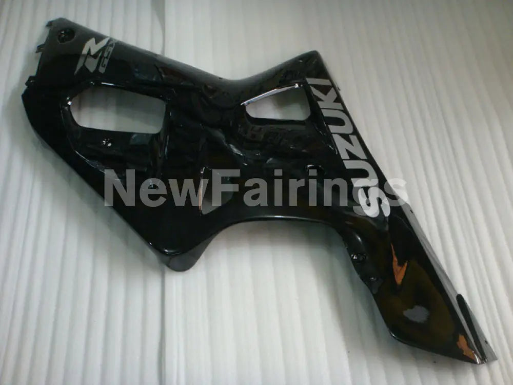 Black with Silver Decals Factory Style - GSX-R600 01-03