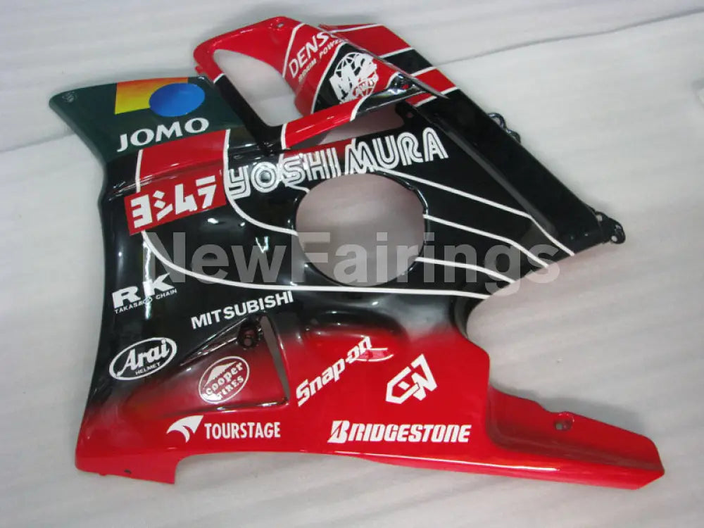 Red and Black Yoshimura - CBR600 F2 91-94 Fairing Kit -