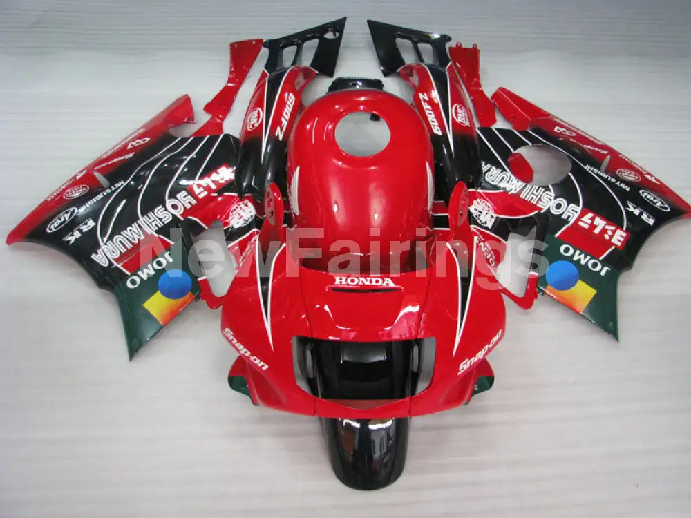 Red and Black Yoshimura - CBR600 F2 91-94 Fairing Kit -