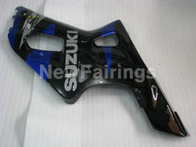 Load image into Gallery viewer, Blue and Black Factory Style - GSX-R600 01-03 Fairing Kit -