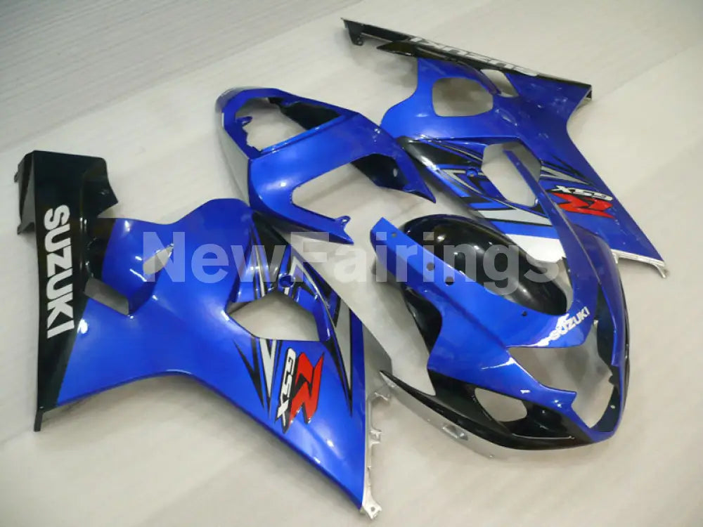 Blue and Black Factory Style - GSX-R600 04-05 Fairing Kit -