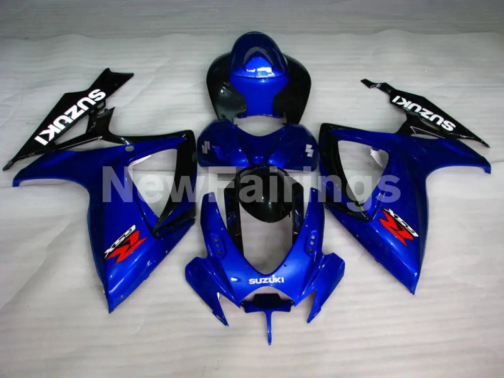 Blue and Black Factory Style - GSX-R600 06-07 Fairing Kit