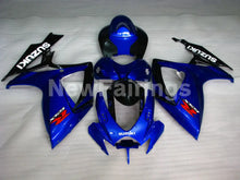 Load image into Gallery viewer, Blue and Black Factory Style - GSX-R600 06-07 Fairing Kit