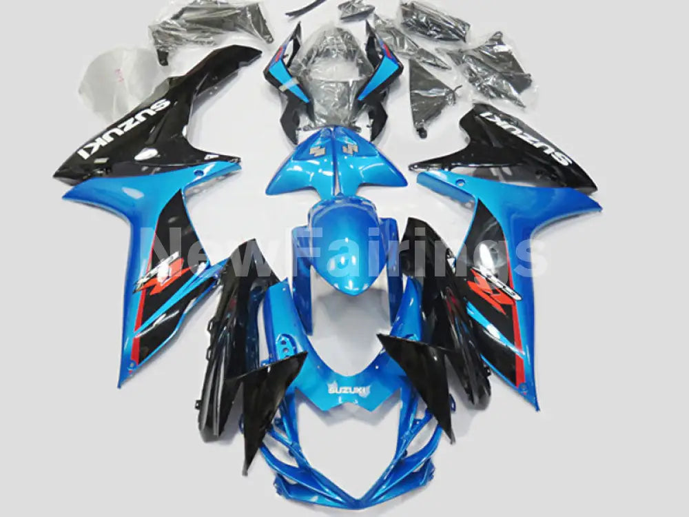 Blue and Black Factory Style - GSX-R600 11-24 Fairing Kit