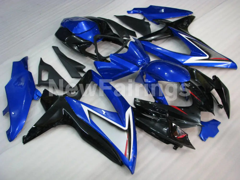 Blue and Black Factory Style - GSX-R750 08-10 Fairing Kit